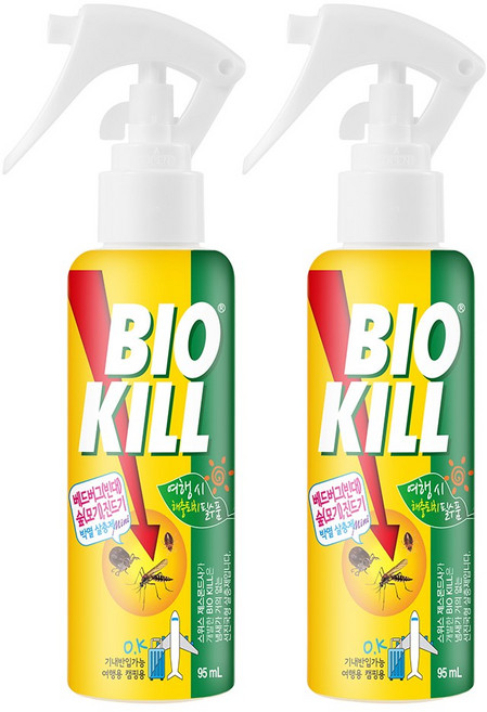동성제약 비오킬 모기 파리 살충제, 1개입, 2개