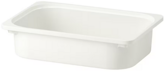 이케아 TROFAST 트로파스트 수납상자 42x30x10cm, 화이트 305.820.73