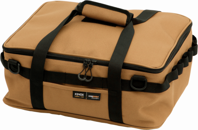 키녹스 캠핑 식기 가방 조리도구 수납 파우치, 1개, 1단, 탄