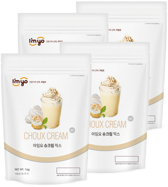 아임요 슈크림 믹스 파우더 슈크림파우더, 1kg, 4개, 1개입, 1kg