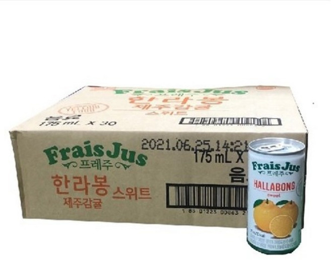 프레주 한라봉 스위트 175ml 30개 (1박스)