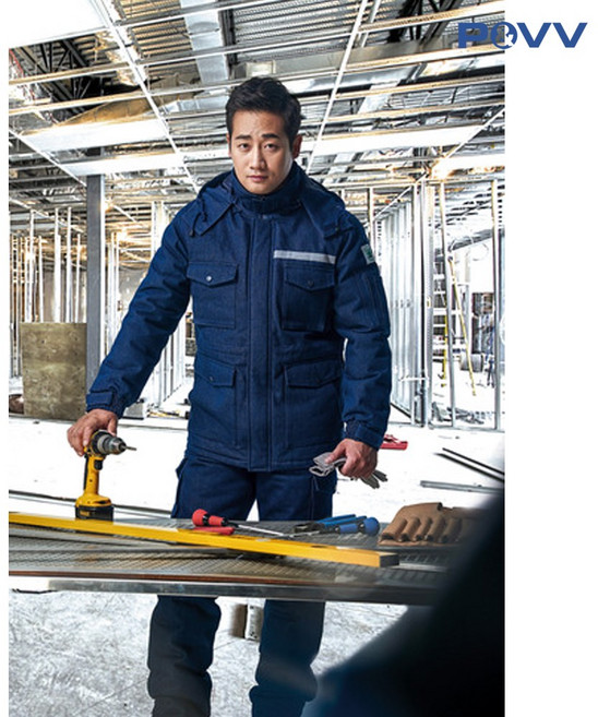 파브작업복 추동복 청돕바 WM - 바지 WM - P412 보온재(패딩) 처리 바지 겨울용 패딩(솜바지).