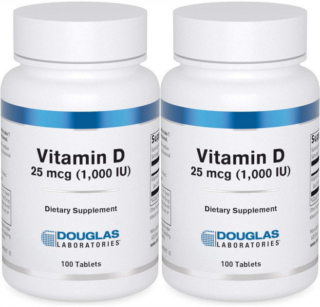 더글라스 랩스 비타민D 1000IU 100정 2개