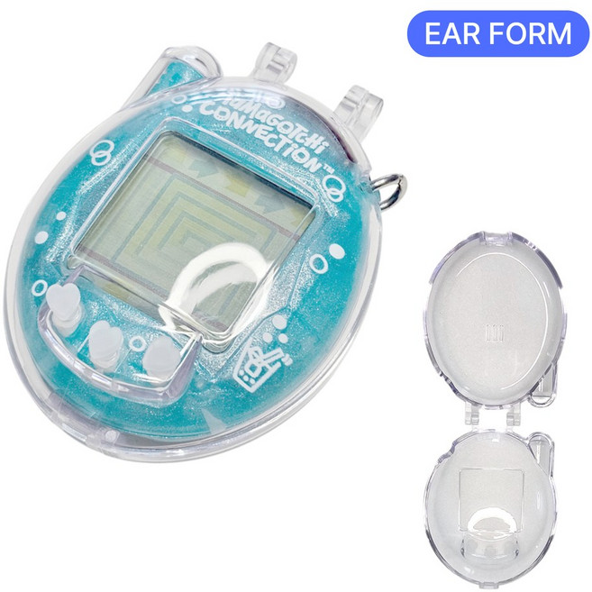 이어폼 다마고치 커넥션 V3 케이스 투명 클리어 호환, D003