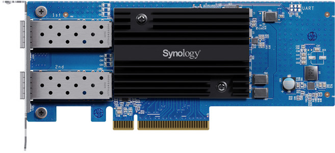 Synology E25G30-F2 雙埠25GbE SFP28 擴充卡 高速網路 多型號適用, 1個