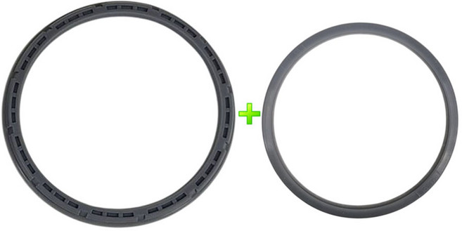 쿠쿠 CRP-P107FR 전용 10인용 클린커버 패킹+10인 이중모션 고무패킹, 쿠쿠 CRP-P107FR 전용 10인용 클린커버 패킹+