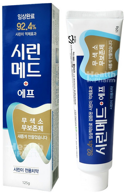 [부광약품] NEW 시린메드 에프 치약 시린이 전용치약, 125g, 1개