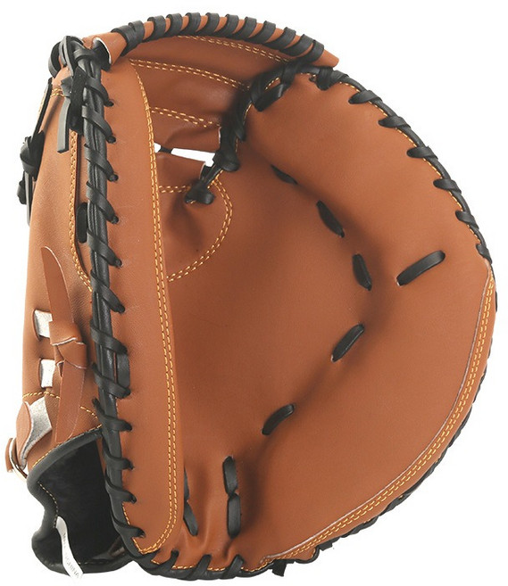 JING SHI 捕手手套 棒球手套 成人12.5吋 PU皮 耐磨舒適 適用比賽訓練 多色可選, 藍色, 1個