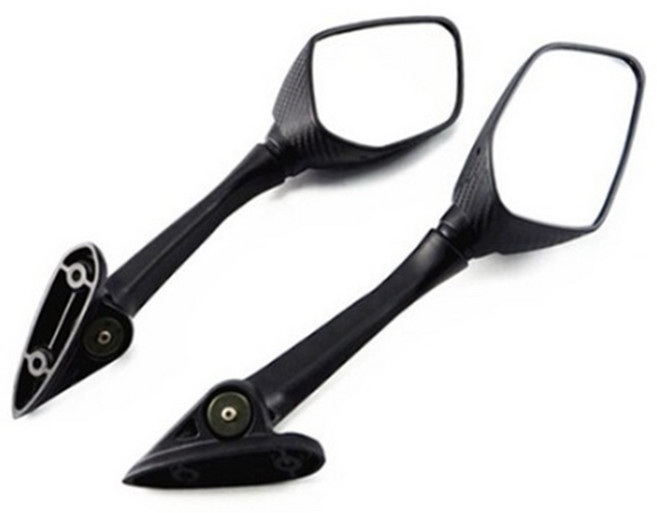 오토바이 혼다 PCX 카본 백미러 사이드미러 브라켓 스크린 키트 보조미러 호환, 1세트, 백미러만좌우