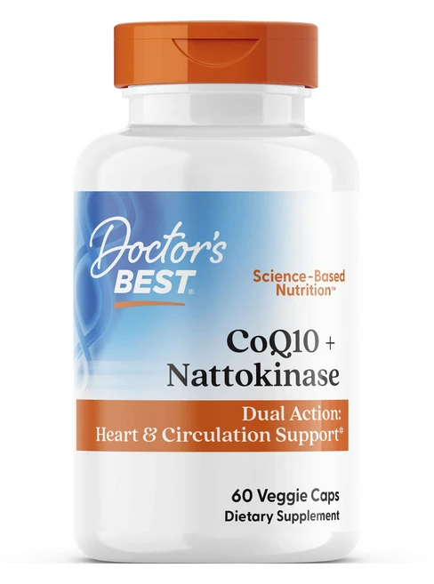 닥터스베스트 코엔자임큐텐 + 나토키나아제 베지 캡, 1개, 60정 - 쿠팡
