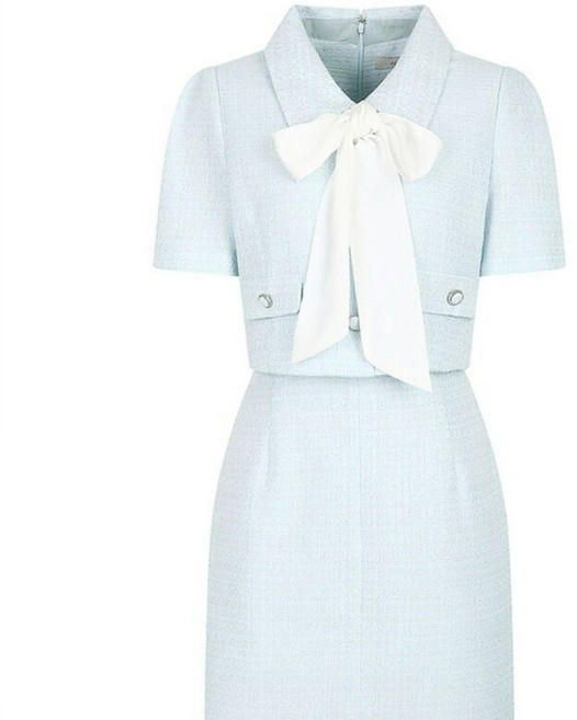 JJ JIGOTT 트위드 리본 원피스(GP4P0OP411)_DJ