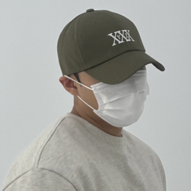 헬린이상점 로고 빅사이즈 대두 볼캡 모자