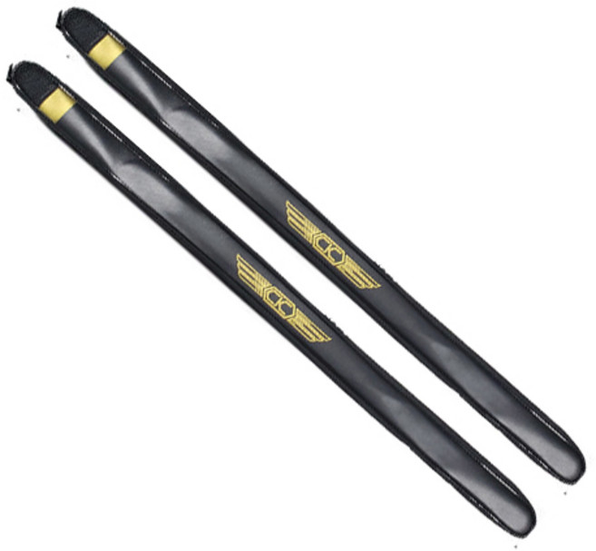 씨케이 / 중층대 케이스 2개 입 / 다양한 사이즈 / 강하고 튼튼한 PVC 소재 / 줄감개 부착형 / 바다 민물 장대 낚싯대 케이스, 혼합색상