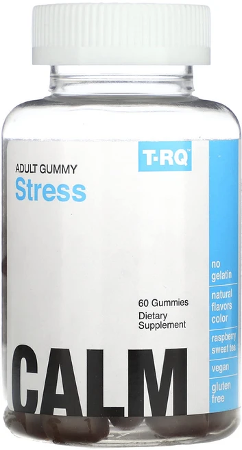 T-RQ 성인용 구미젤리 스트레스 라즈베리 스위트 티 구미젤리 60개, TRQ성인용구미젤리스트레스라즈베리스위트티구미젤리60개 - 쿠팡