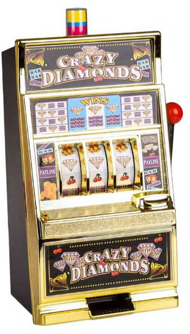 슬롯 머신 저금통 대형 펜션 미니게임 파칭코, 1개, 556 골든 카지노 에디션