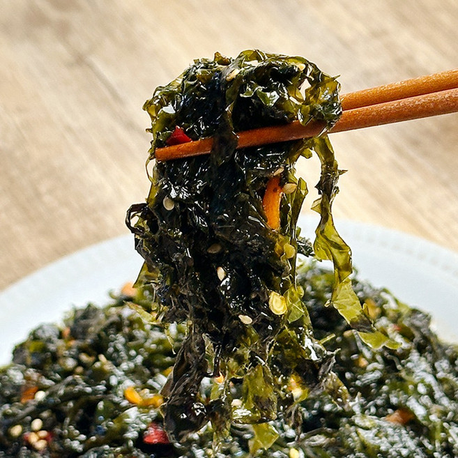 [당일조리] 30년 전통 엄마손맛 가정식수제반찬 김파래무침, 1개, 250g