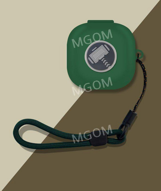 리버티5 케이스 호환 Soundcore Liberty 5 무선 블루투스 이어폰 실리콘 보호, Anker Liberty 5, 그린 망치, 1개