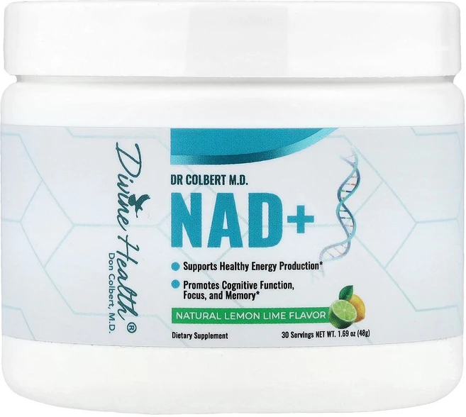 Divine Health Dr. Colbert M.D. NAD+ Lemon Lime 1.69 oz 48 g, Divine Health, Dr. Colbert M.D, 1개 - 쿠팡