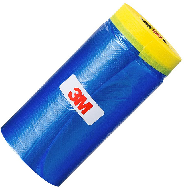 3M 커버링테이프 비닐 보양테이프 파랑 900mm 낱개, 9개