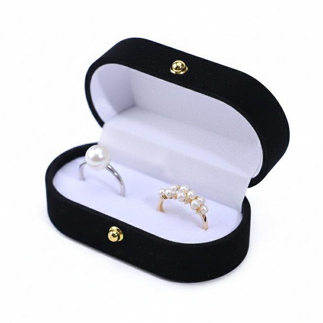 벨벳 커플링 케이스 웨딩반지 케이스 커플링 반지케이스