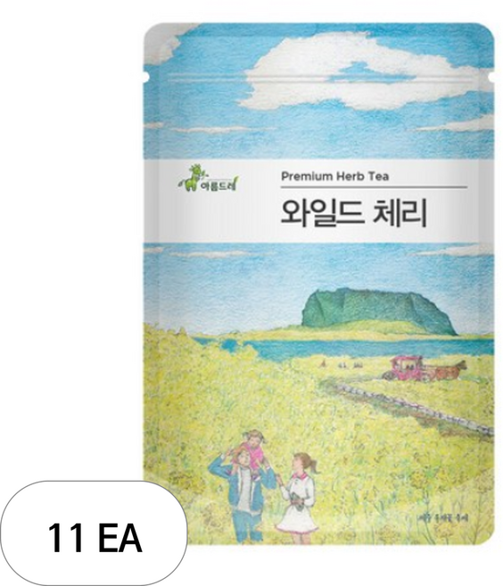 아름드레 삼각티백 와일드체리, 1.5g, 25개입, 11개