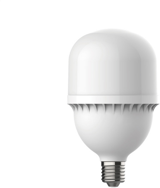 LED전구 LED벌브 원통전구 플리커프리 /LED보안등 30W 주광색 (E26), 1개