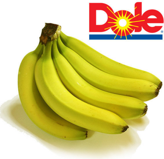 대한농산 (dole)정품 바나나 3.9kg(3-4다발), 1박스, 3.9kg