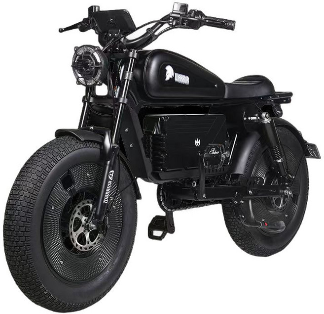 레트로 전기자전거 자토바이 팻바이크 48V 1500W 30/58AH 고출력, A. 30Ah-48v