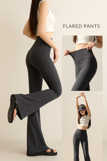 아이렉스 여성 부츠컷 요가 팬츠 필라테스 레깅스 운동복 트레이닝바지