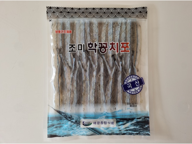 국산 학꽁치포 200g 300g 해광식품 해남식품 조미학꽁치포 사요리 삼천포 노가네 건어물, 200g(1개), 1개