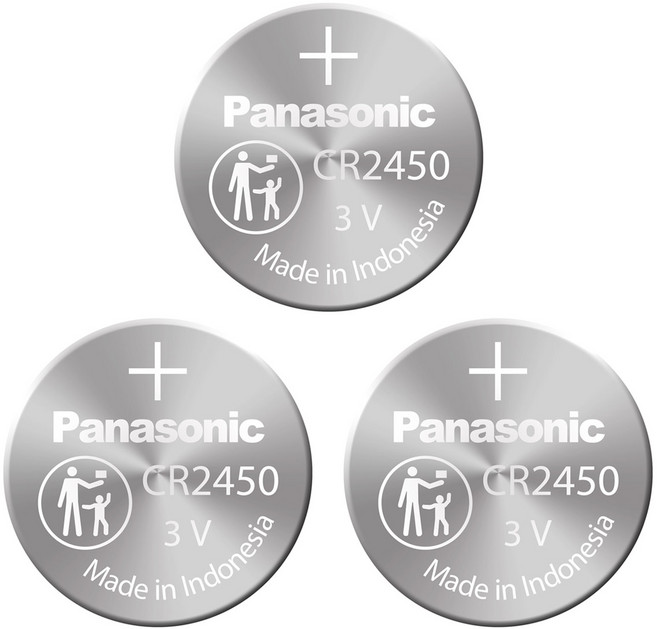 BMW 스마트키 전용 베터리 CR2450, 1개입, 3개