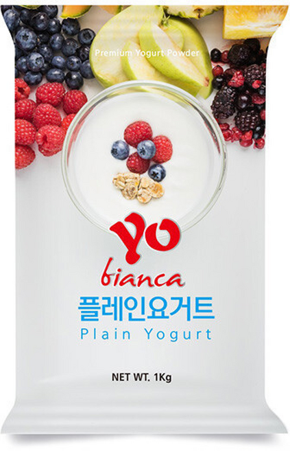 젤스타 요비앙카 플레인 요거트 파우더, 12개입, 1kg, 1