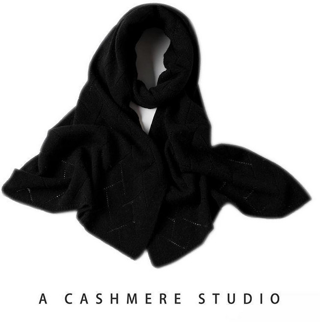 無品牌 羊毛圍巾 女款 冬季針織 韓版百搭 小圍脖