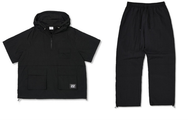 피핀 남녀공용 후디 아노락 긴바지 셋업 #CSOs-014-1