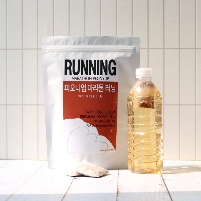 아이앤티 피오니업 마라톤 러닝 운동 후 마시는 차 10g 30개입, 1개