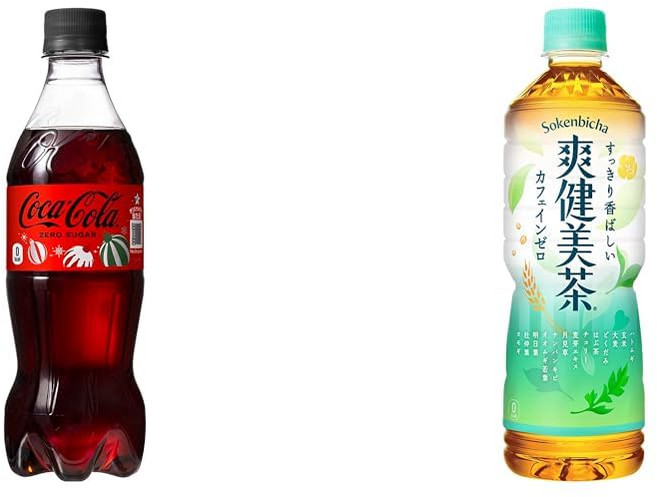 【세트 매입】코카콜라 제로 페트병 500ml×24개 + 코카콜라 쇼켄, 1개