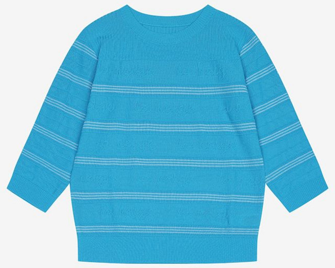 신원아울렛 스트라이프 반팔 스웨터 SKUCD2997 B