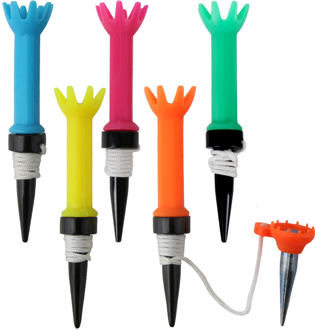 카시야 조인트 골프티꽂이, 1개, 조인트골프티_색상랜덤