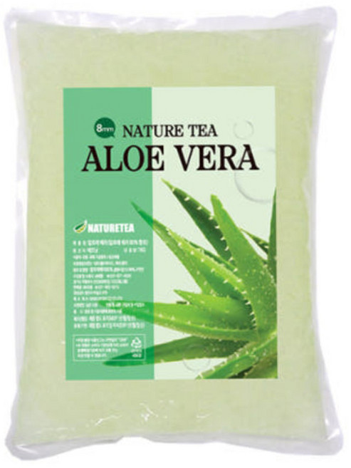 네이쳐티 알로에베라 1kg 8mm 80%, 10개, 1개입