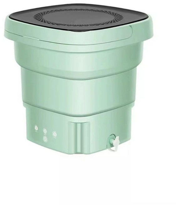 접이식 속옷 양말 미니세탁기 3kg 그린, 블루