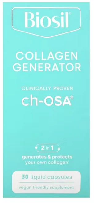 바이오실 콜라겐 제너레이터 Biosil ch-OSA 액상 캡슐 30정 콜린 오르토규산, 1개 - 쿠팡