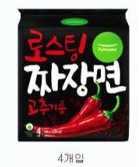 풀무원 고추기름 로스팅 짜장면, 5개