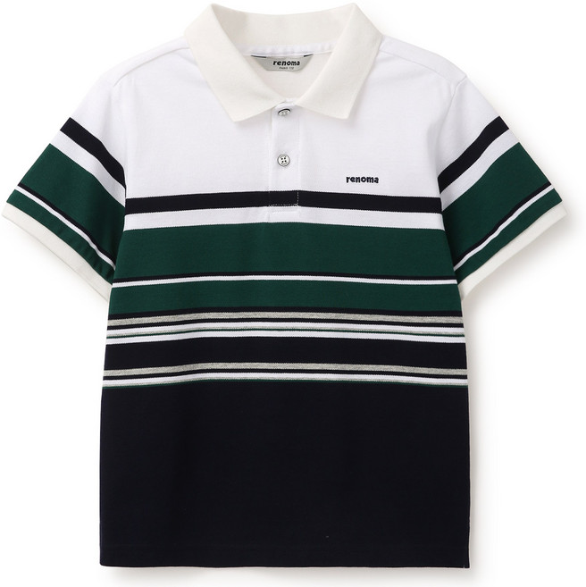 레노마키즈 남아용 PQ 요꾜카라 ST 티셔츠 R2421T12012