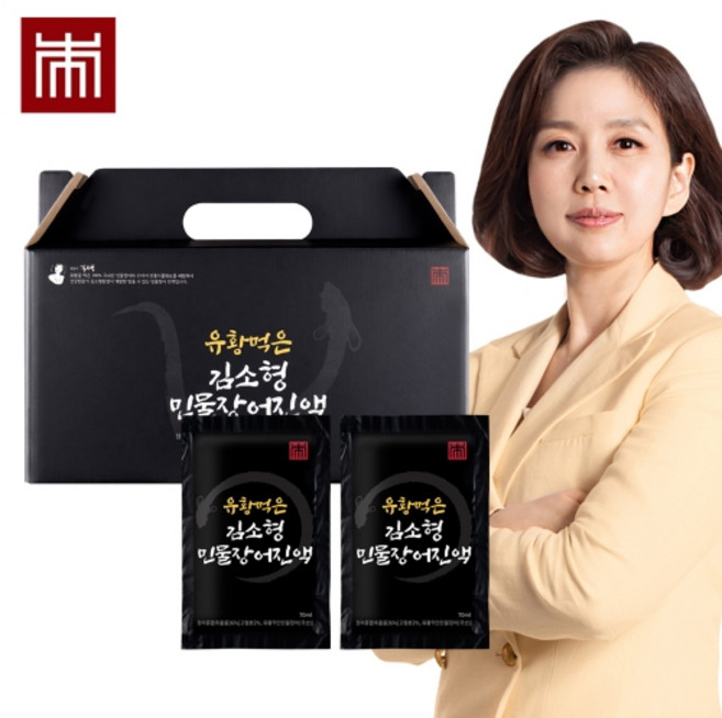 김소형 민물장어 진액 70ml 1회분 엑기스 장어즙 1BOX, 6개, 2.1L