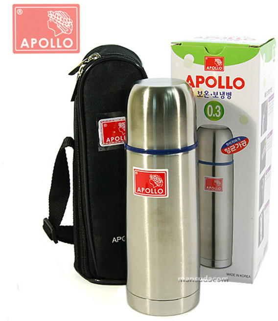 아폴로 보온보냉병, 실버, 300ml, 1개
