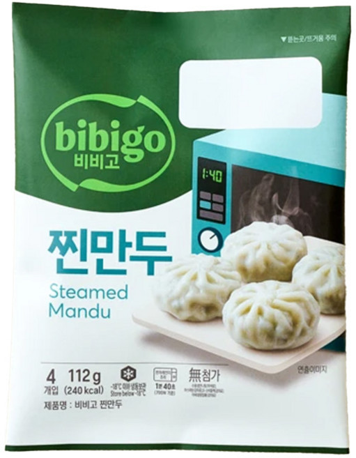 CJ)비비고찐만두112G, 112g, 18개