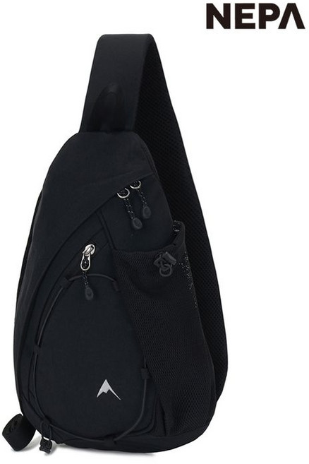 네파 공용 줌인 슬링백 7KC7516, BLACK_C01