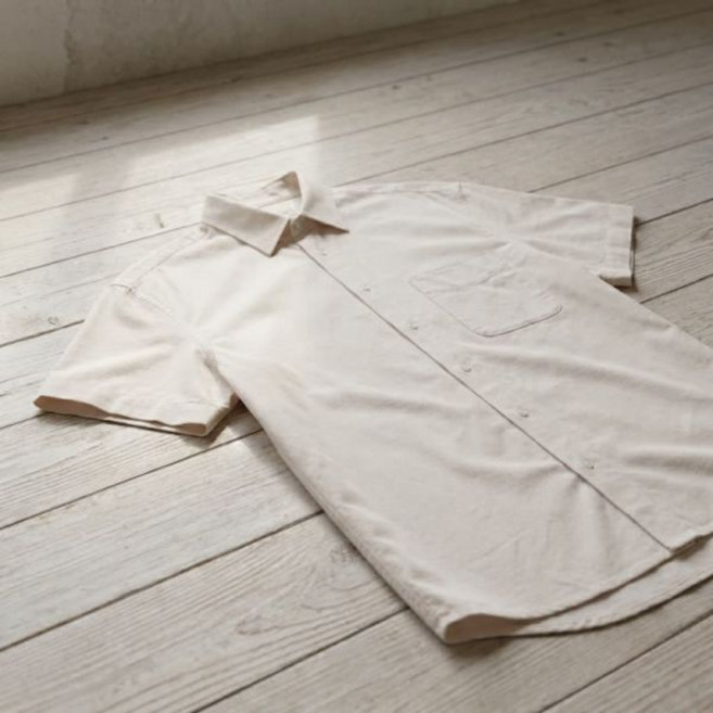 마인드브릿지 옥스포드 오버핏 반팔 셔츠 - 2color MYWS3150