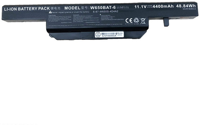 한성 노트북 배터리 XH57 N850BAT 6 K670E GK5CN 노트북배터리, 1개