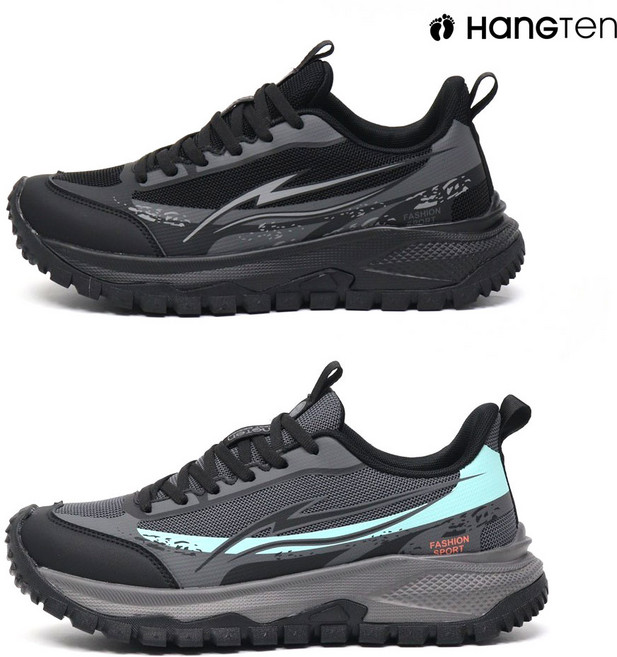 HT-TREK 남성 경량 트레킹화 등산화 쿠션 런닝화 조깅화 헬스화
